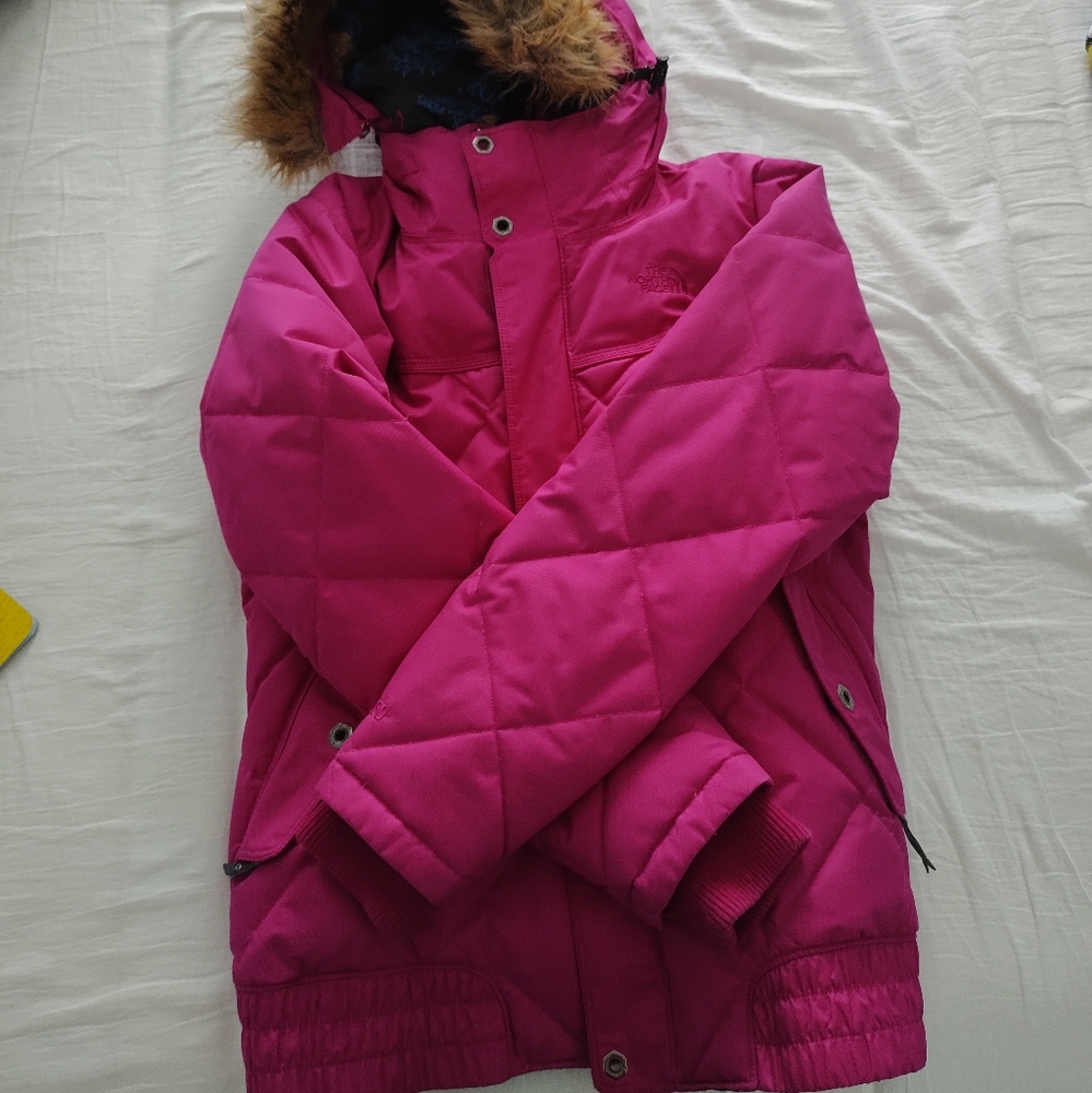 The North Face down jacket